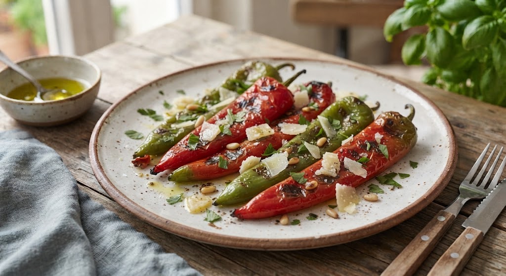 Gegrillte Paprika Antipasti