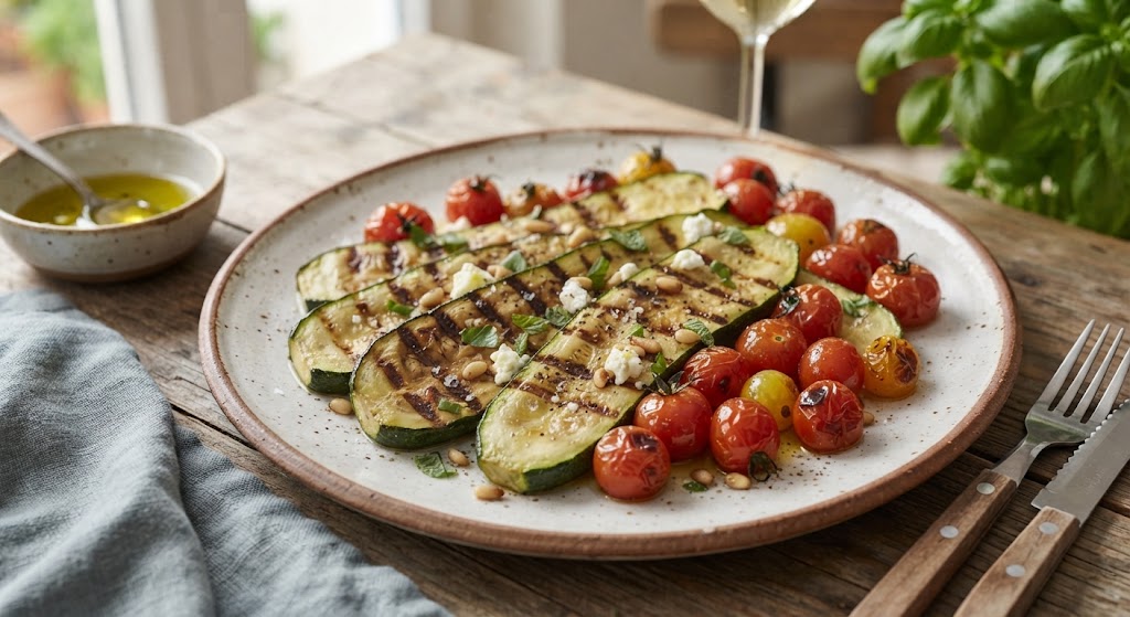 Gegrillte Zucchini Antipasti